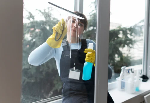 Nettoyage de vitres intérieures et extérieures à Santranges